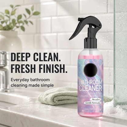 🌟🌟 Bathroom Cleaner: Sparkle in Seconds, No Harsh Fumes