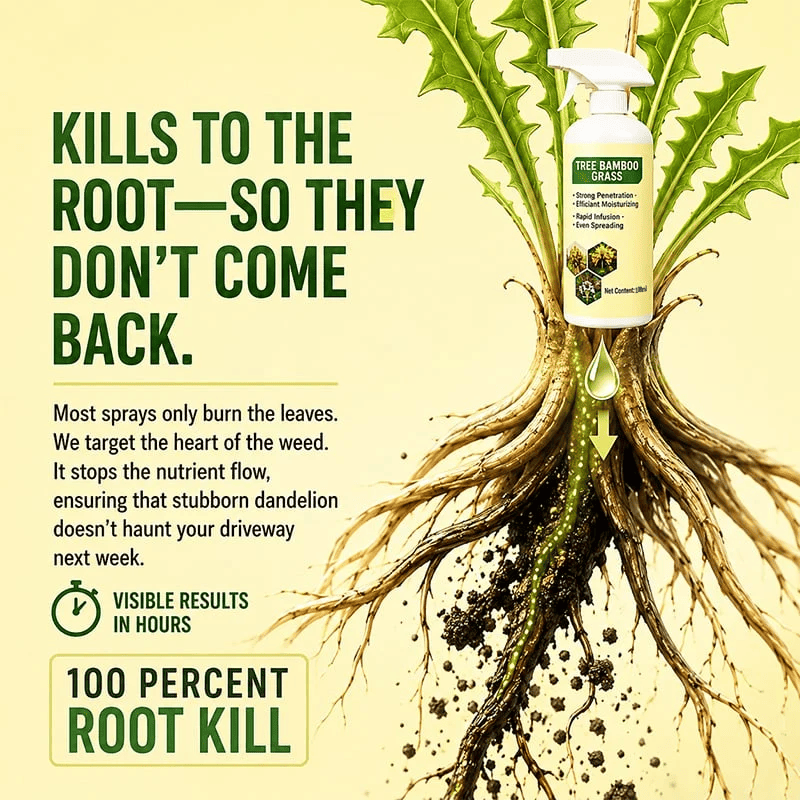🔥2026 SALE - Fast-Acting Natural Weed & Grass Killer Spray