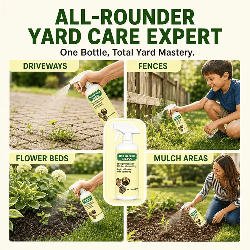 🔥2026 SALE - Fast-Acting Natural Weed & Grass Killer Spray