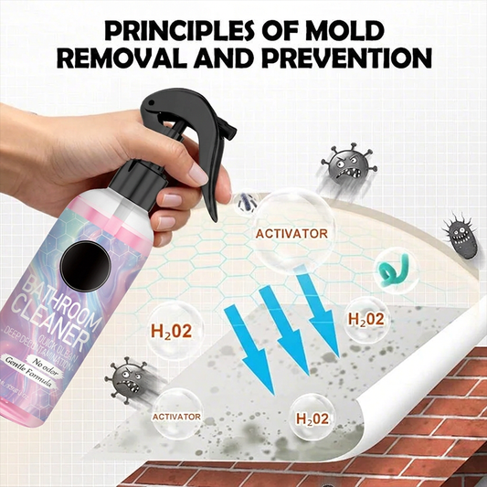 🌟🌟 Bathroom Cleaner: Sparkle in Seconds, No Harsh Fumes