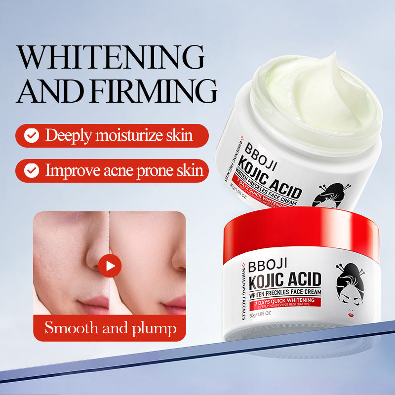Fade Age Spots, Restore Youthful Glow BBOJI Kojic Acid Whitening & Repair Cream