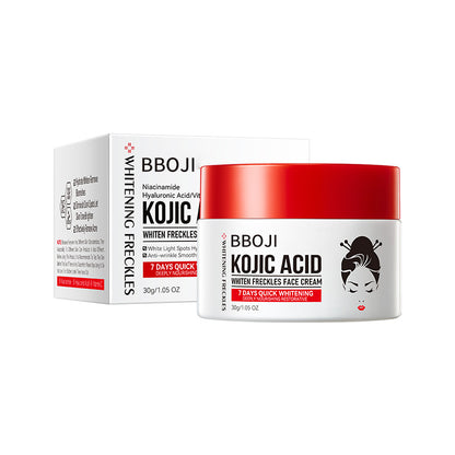 Fade Age Spots, Restore Youthful Glow BBOJI Kojic Acid Whitening & Repair Cream