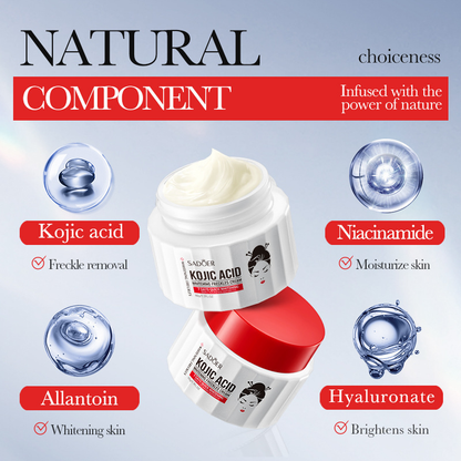 Fade Age Spots, Restore Youthful Glow BBOJI Kojic Acid Whitening & Repair Cream