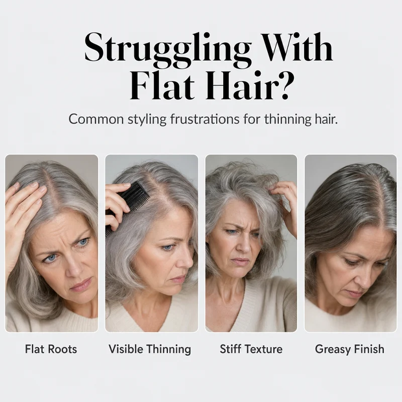 🎉50% Off! 👩 Peach-scented volumizing & setting spray—for lightweight, bouncy hair and long-lasting hold