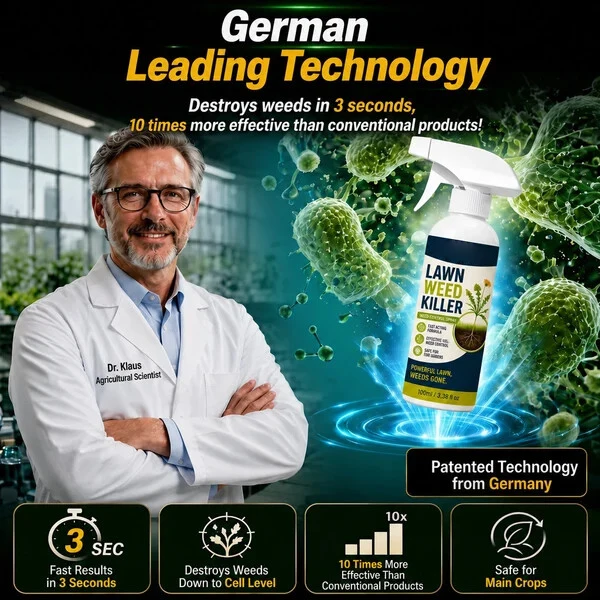 Easy and stress-free weeding in the garden] Herbicide for domestic use