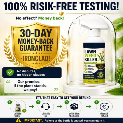 Easy and stress-free weeding in the garden] Herbicide for domestic use